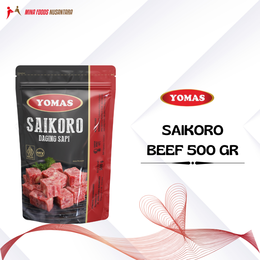 

YOMAS BEEF SAIKORO CUBE 500GR