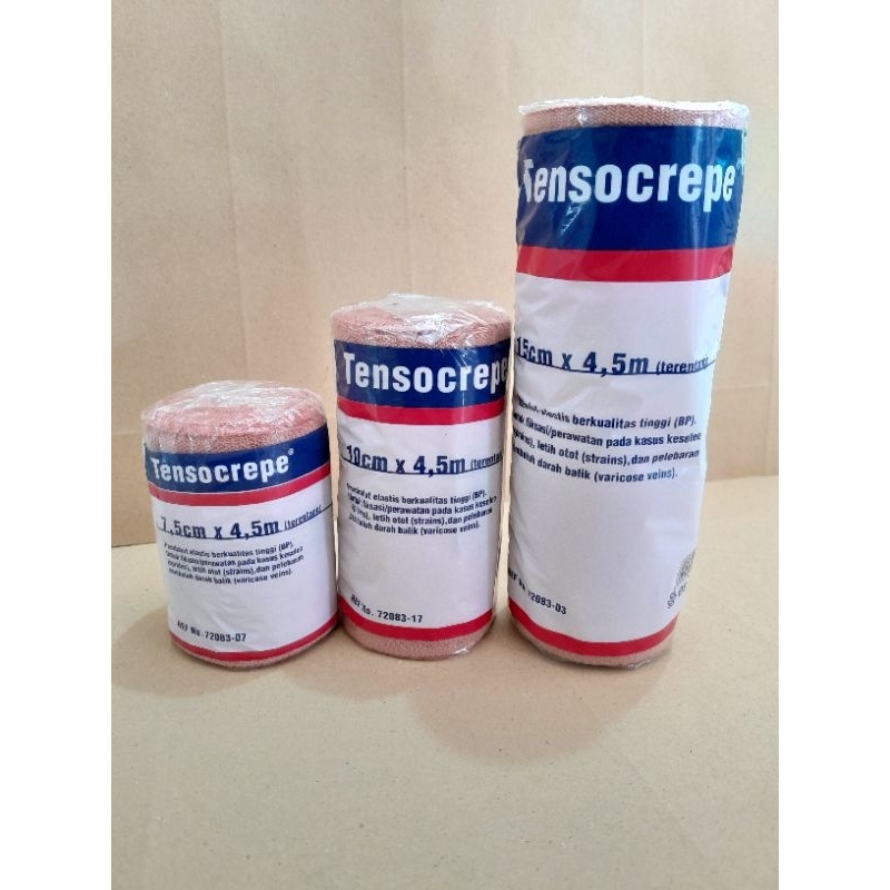 Elastic Bandage | Verband Pembalut | Tensocrepe