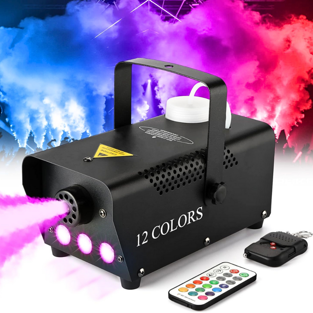 PECAMKARI - TAFFLED MESIN ASAP PANGGUNG 500W STAGE FOGGER RGB LED KY-LED500