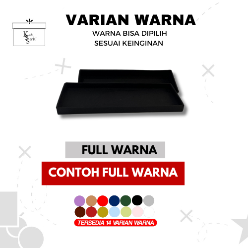 

Hardbox Uk 20x11x11 cm ld hitam + pita silver