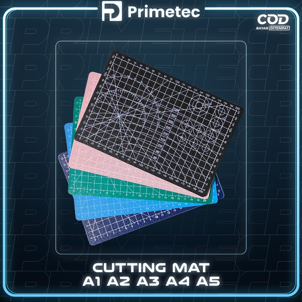 

Promo Alas Potong Kertas ( Cutting Mat ) A2 & A1 Bahan PVC, Double-Side, Self Healing untuk potong