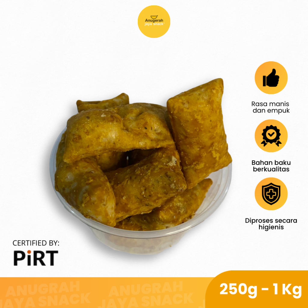 

Gemblong Kolontong Gula Aren Khas Tasikmalaya 250gr - 1kg Cemilan Snack Kiloan Makanan Ringan