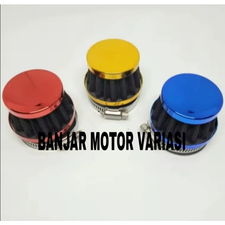 BANJAR MOTOR Filter Karbu Mini Universal Semua Motor Tutup Filter Karburator Variasi Waterproff Anti