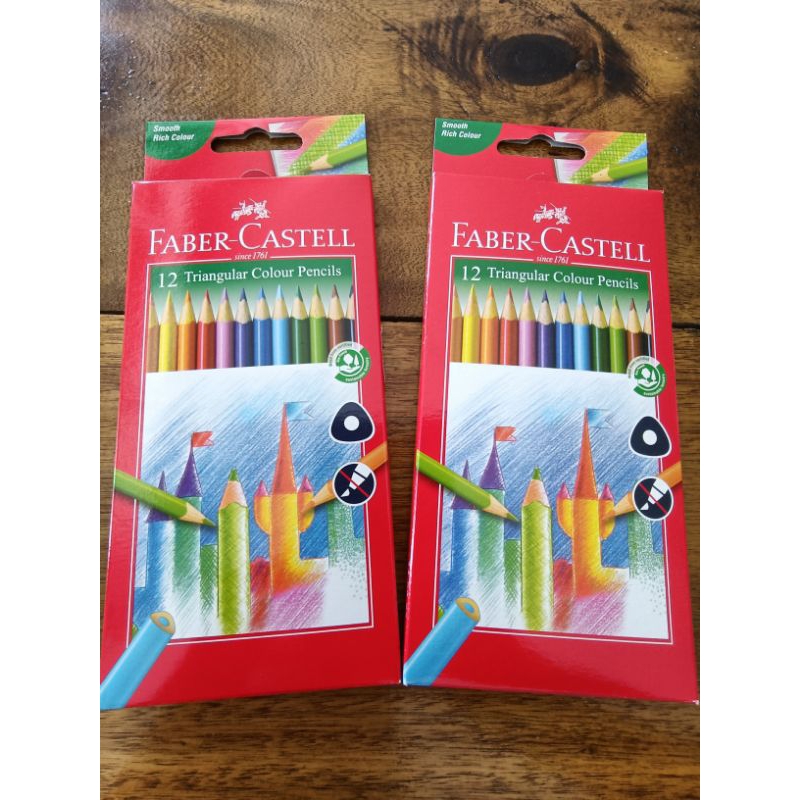 

FABER CASTELL TRIANGULAR COLOUR ISI 12