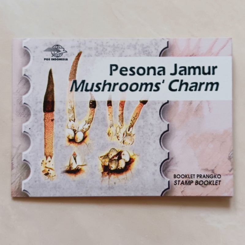 

(OG) Booklet Perangko Indonesia 1999 Jamur Mint