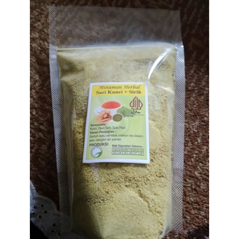 

sari kunci sirih instan 100gr