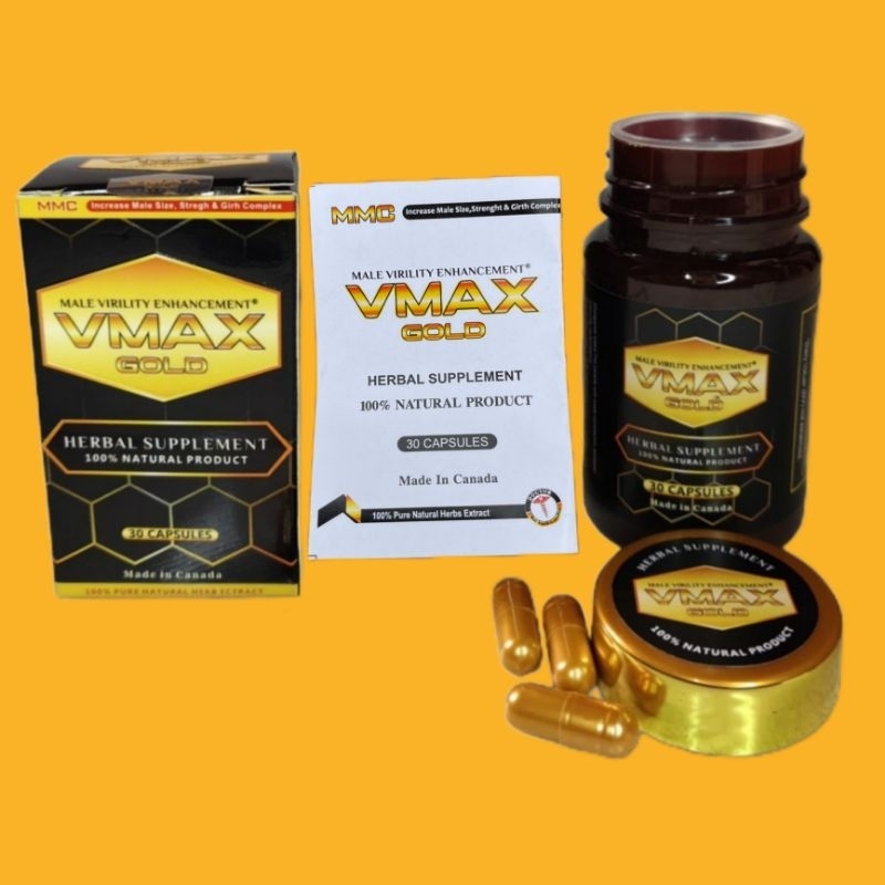 Obat Vmax Canada Gold Obat Pembesar+Panjang Pria Dewasa Original