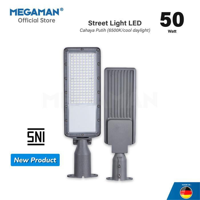 Lampu Jalan Street Lamp LED 50W/100W/150W MEGAMAN ZDL1129 IP65 85-265V 130m/W 6500K Putih / LAMPU JA