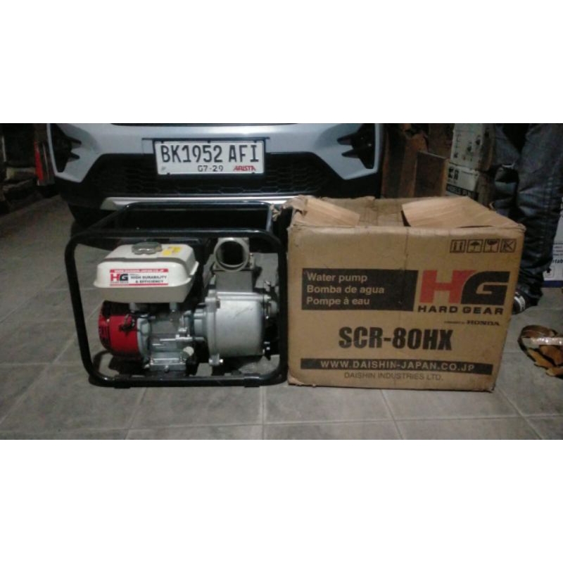 Pompa Air Irigasi DAISHIN (Made In Japan) Type SCR-80HX 3Inch Engine HONDA GX-160