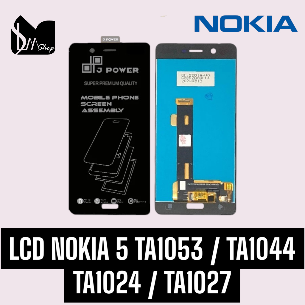 LCD TOUCHSCREEN NOKIA 5 TA1053 | TA1044 | TA1024 | TA1027 | FULLSET | LCD NOKIA 5 | ORIGINAL