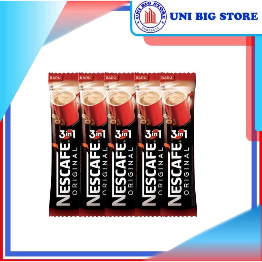 

Nescafe Original Coffee 3 in1 Kopi Renteng 17.5 gr x 10 sachets