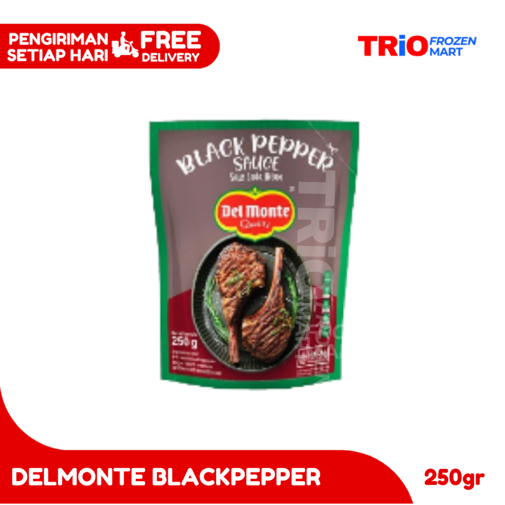 

DELMONTE SAUS LADA HITAM 250GR