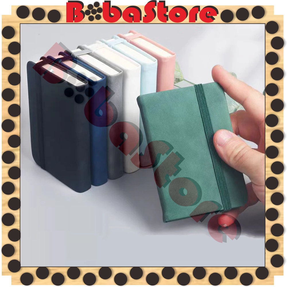 

⭐Bobastore⭐ Notebook mini pocket A7 Buku catatan kecil Book aesthetic portable Buku tulis memo agenda Bullet Journal Diary planner multicolor Scrapbook jurnal untuk sekolah kantor pelajar S148