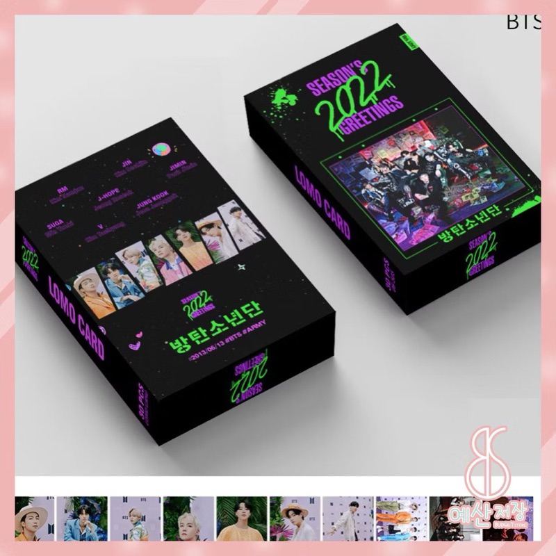 Lomo Card 30pcs Box BTS Straykids Enhypen Ive Aespa Astro The Boyz Day6 Victon Kartu Foto Photocard