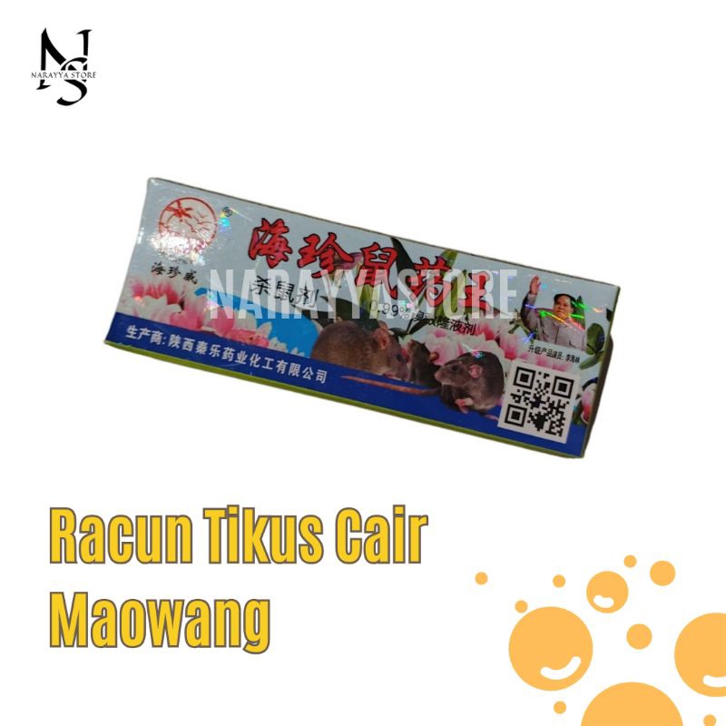 [Narayya] Racun Tikus Cair Maowang| Racun Tikus Mati Di Tempat