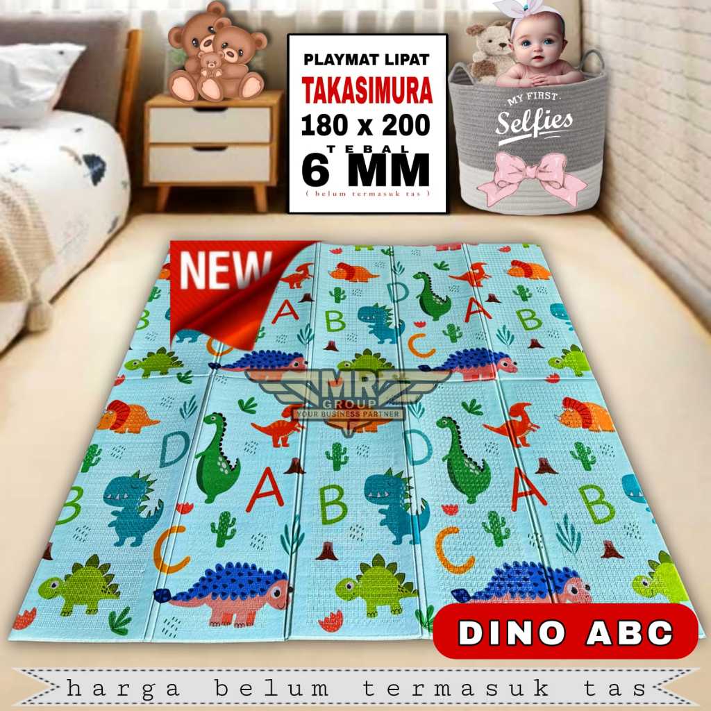 YAKIMURA - PLAYMATE UK.180x200 / TIKAR LIPAT ANAK / PLAYMATE YAKIMURA / PLAYMATE BABY