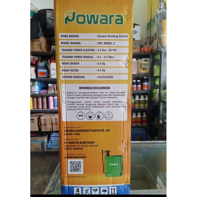 SPRAYER 2 IN 1 POWARA
