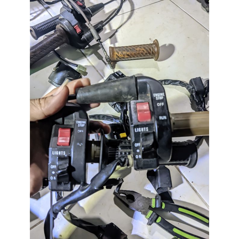 holder ninja R holder ninja RR saklar ninja RR saklar ninja R original copotan