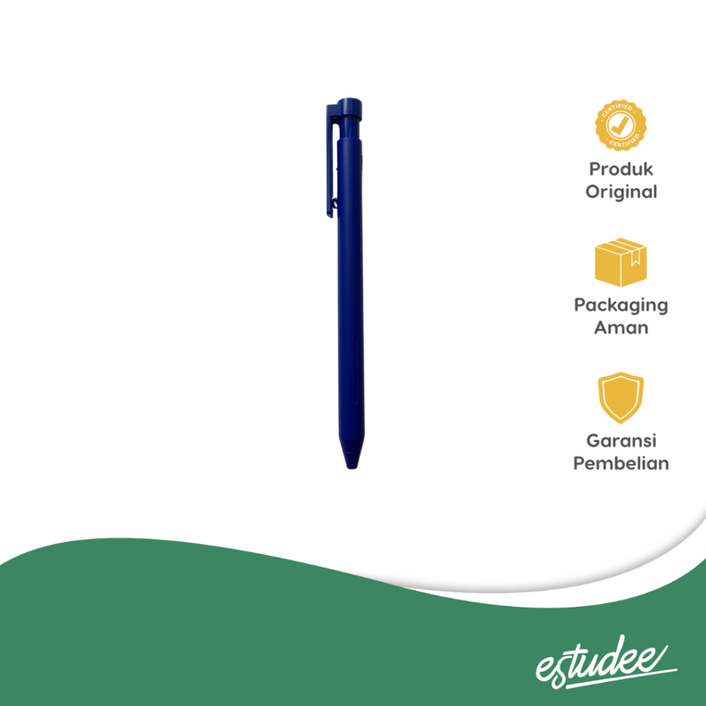 

ESTUDEE KACO K8 GEL PEN BLACK INK 0.5 DARK BLUE