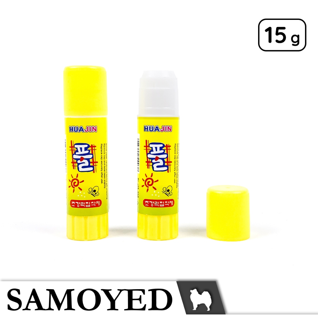 

SAMOYED Glue Stick GLS-HU 15 g Lem Stik / Batang Kertas / Sekolah / Kantor / Paper / School / Office