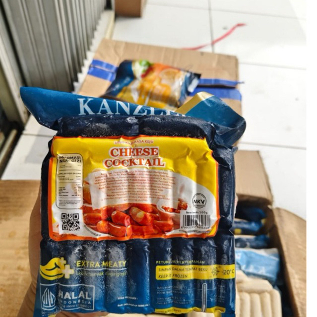 

Sosis kanzler cocktail dan frankfurter (besar dan kecil)
