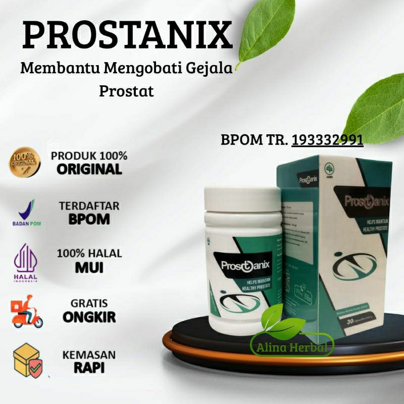 ( PROMO BELI 2 GRATIS 1 ) PROSTANIX ASLI HERBAL ORIGINAL OBAT PROSTAT NEOPROS RESMI BPOM