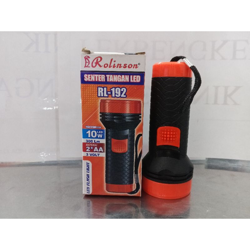 Senter Tangan Baterai AA merk ERolinson RL-192