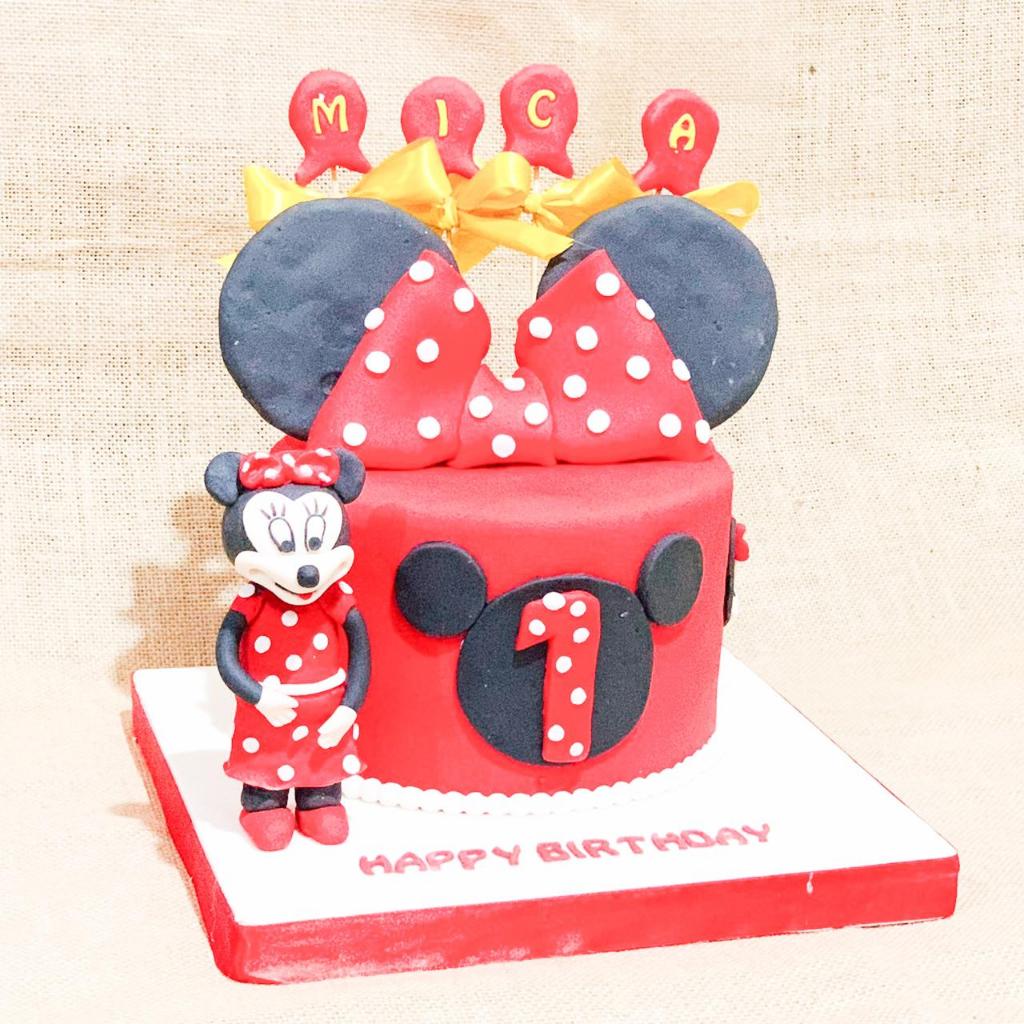

Kue Ulang Tahun/Birthday Cake/Kue Ultah tema Minnie Mouse/Kue Birthday Cake Jakarta