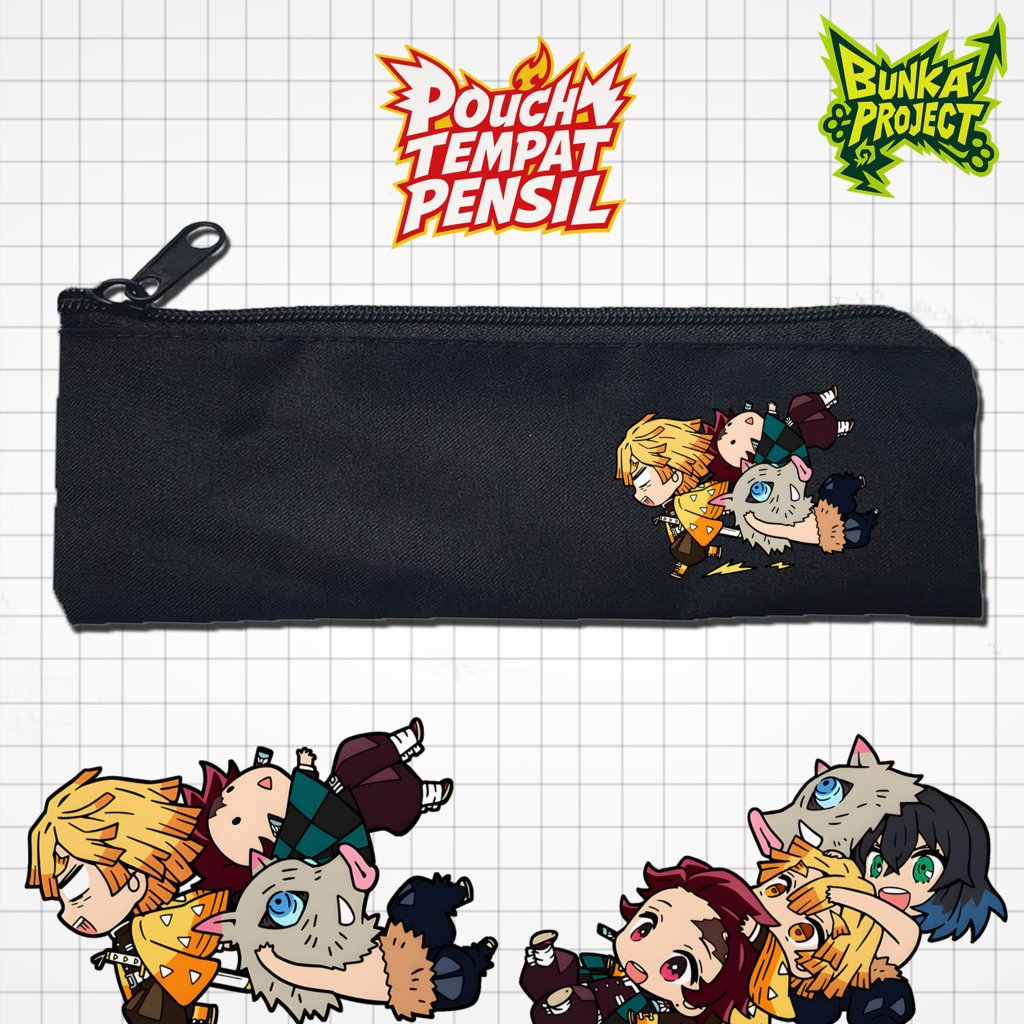 

Pouch Tempat Pensil Anime Demon Slayer Trio Murah Bahan Souvenir Pernikahan Bisa Bayar Ditempat cod Gift Anniversary Couple Hampers Kado