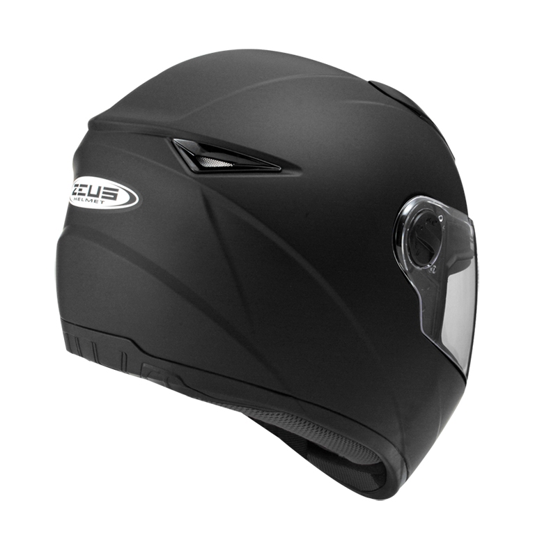 Helm Fullface Zeus 811 Black Doff / Hitam Doff