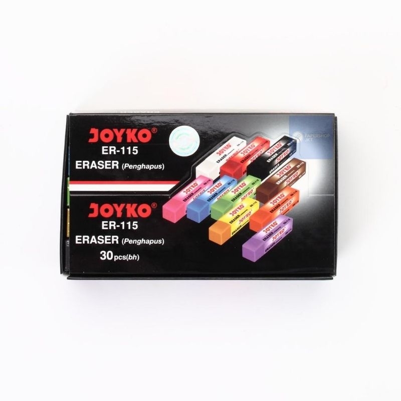 

PENGHAPUS PENSIL JOYKO WARNA WARNI ER 115 / ECERAN PER 1PCS