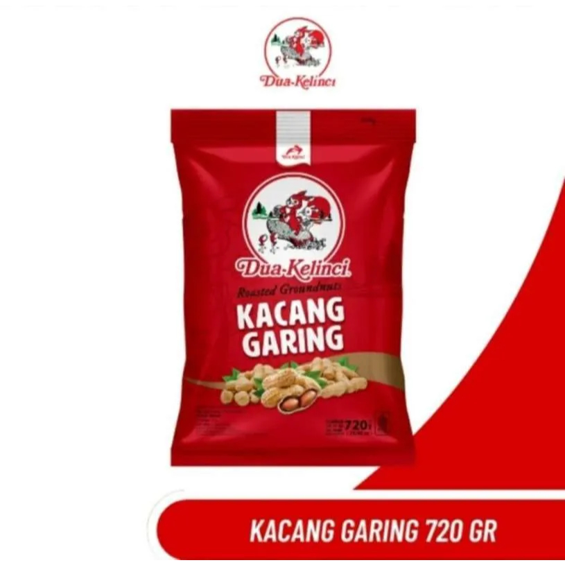 

DUA KELINCI KACANG GARING PCK 750/720g