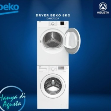Mesin Dryer Beko 8kg & Washer Beko 12 kg