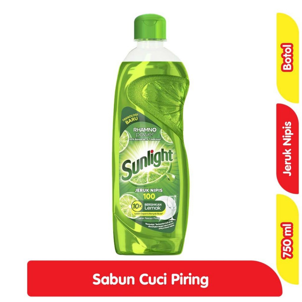SUNLIGHT BOTOL 750 ML SABUN CUCI PIRING