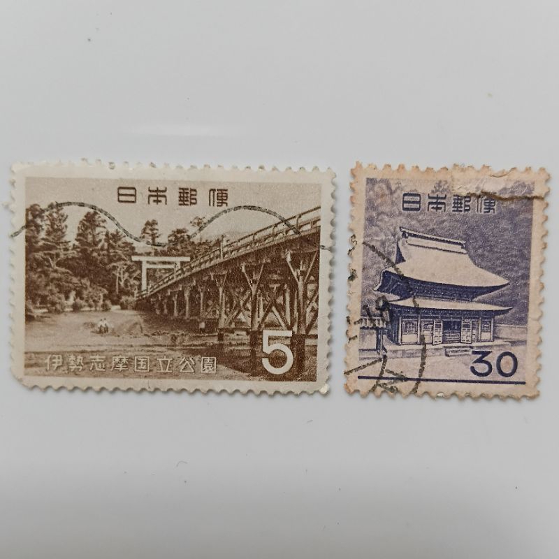 

Perangko Prangko Kuno Jadul Jepang 2 Pcs 1962-1964 - YN2400