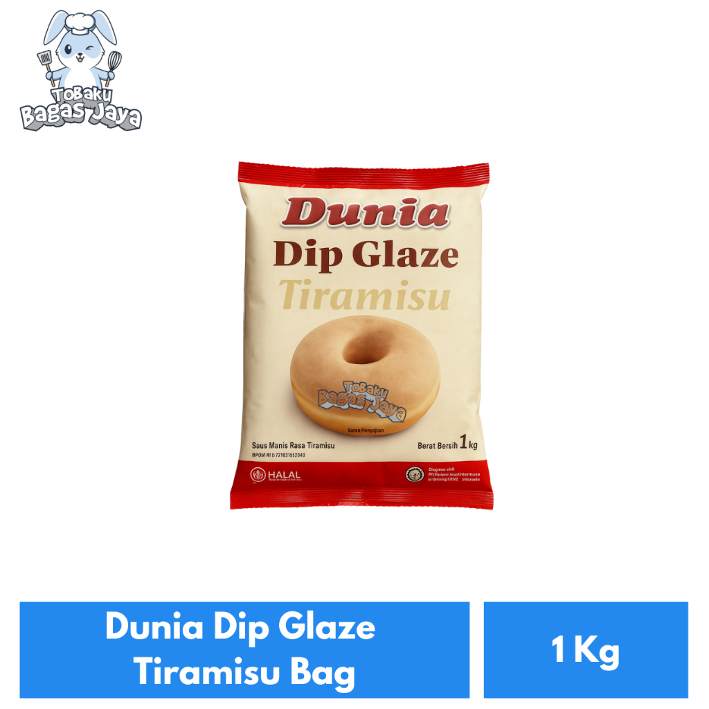 

Dunia Dip Glaze Bag Tiramisu 1 Kg