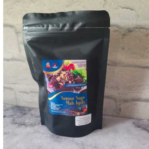

Semur Daging Sapi Asli Mak Iyoh - Tanpa MSG - Bumbu Rempah Lengkap - 250gr
