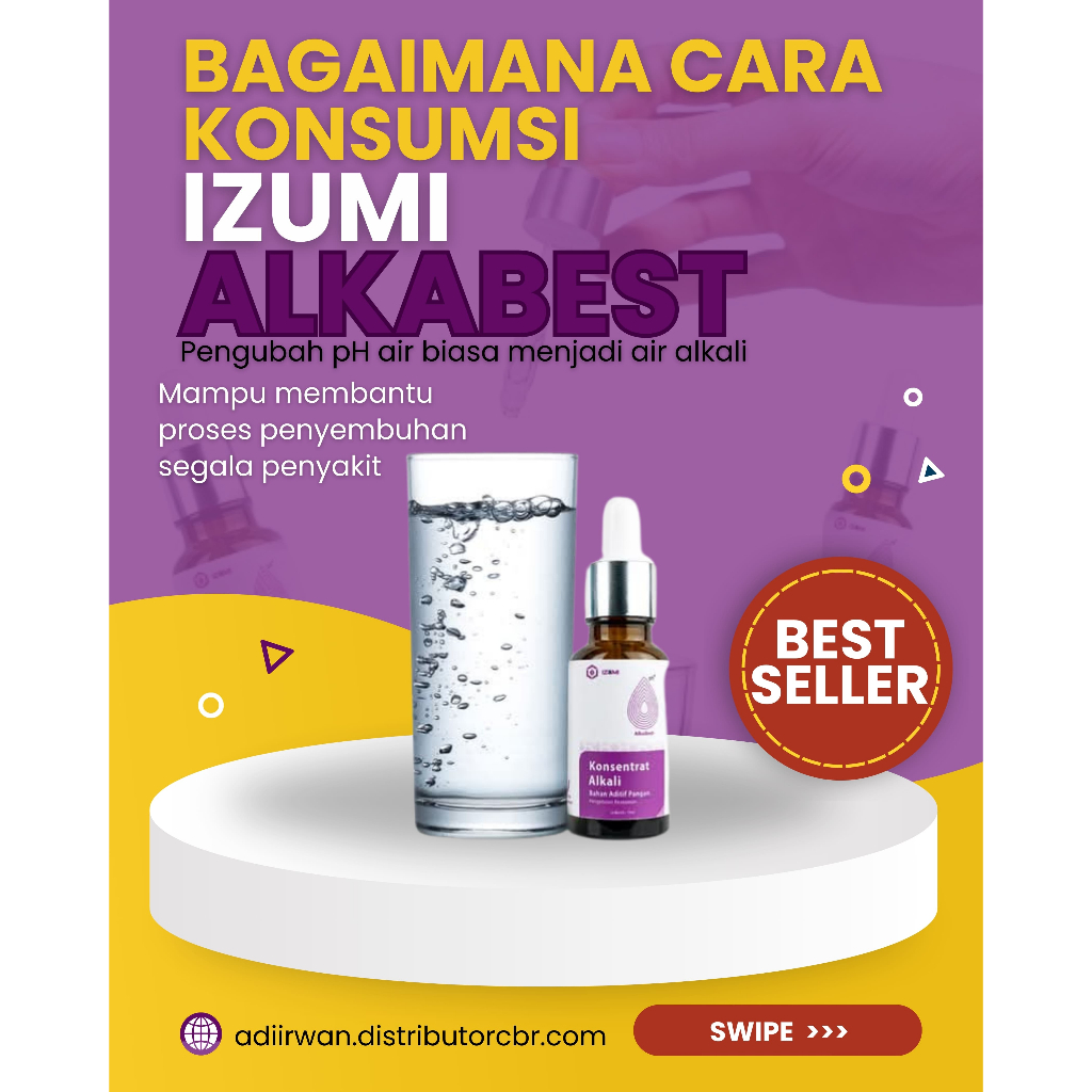 

IZUMI ALKABEST - MEMBANTU PROSES PENYEMBUHAN SEGALA PENYAKIT