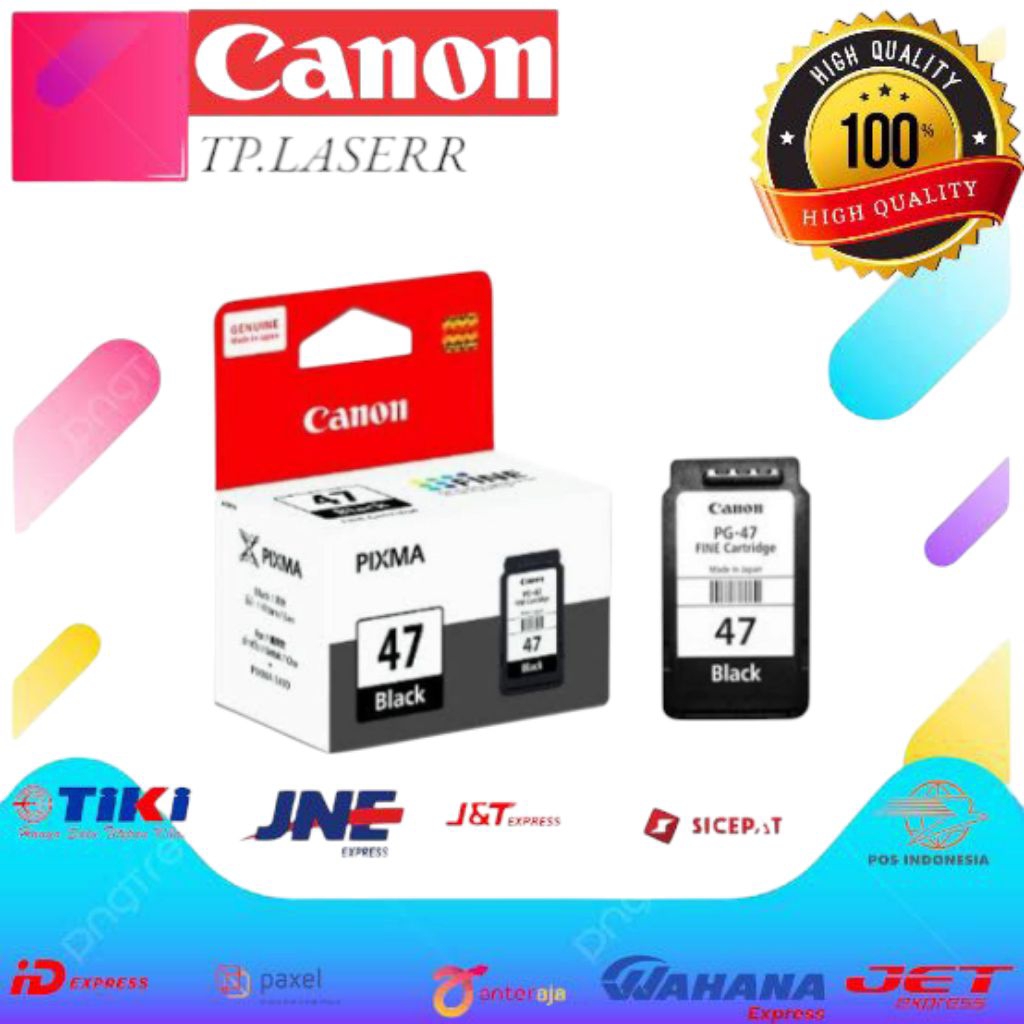 tinta cartridge Canon PG 47 ( black ) for printer E400/E410/E460..