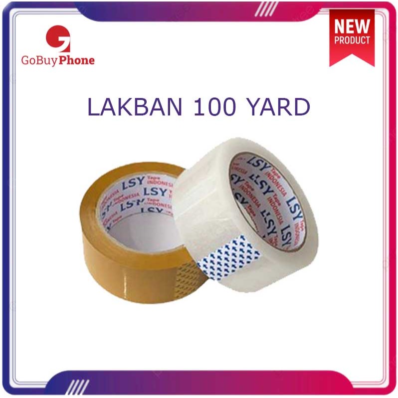 

Lakban 45MM x 100yard (super lengket)