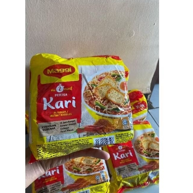 

READY MAGGI KARI 5 PCS/MIE INSTAN MALAYSIA