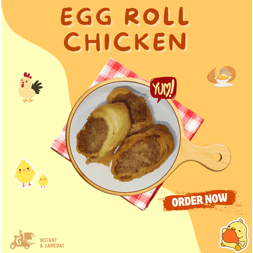 

EGG ROLL AYAM LEMBUT BANGET ISI 15 – Praktis Tinggal Goreng