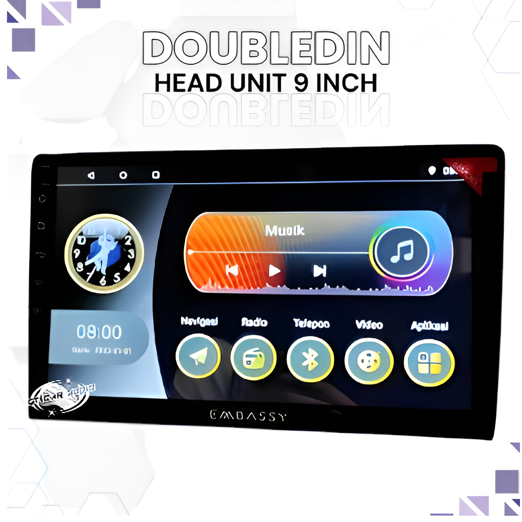 Head Unit Double din embassy android 10 Inch