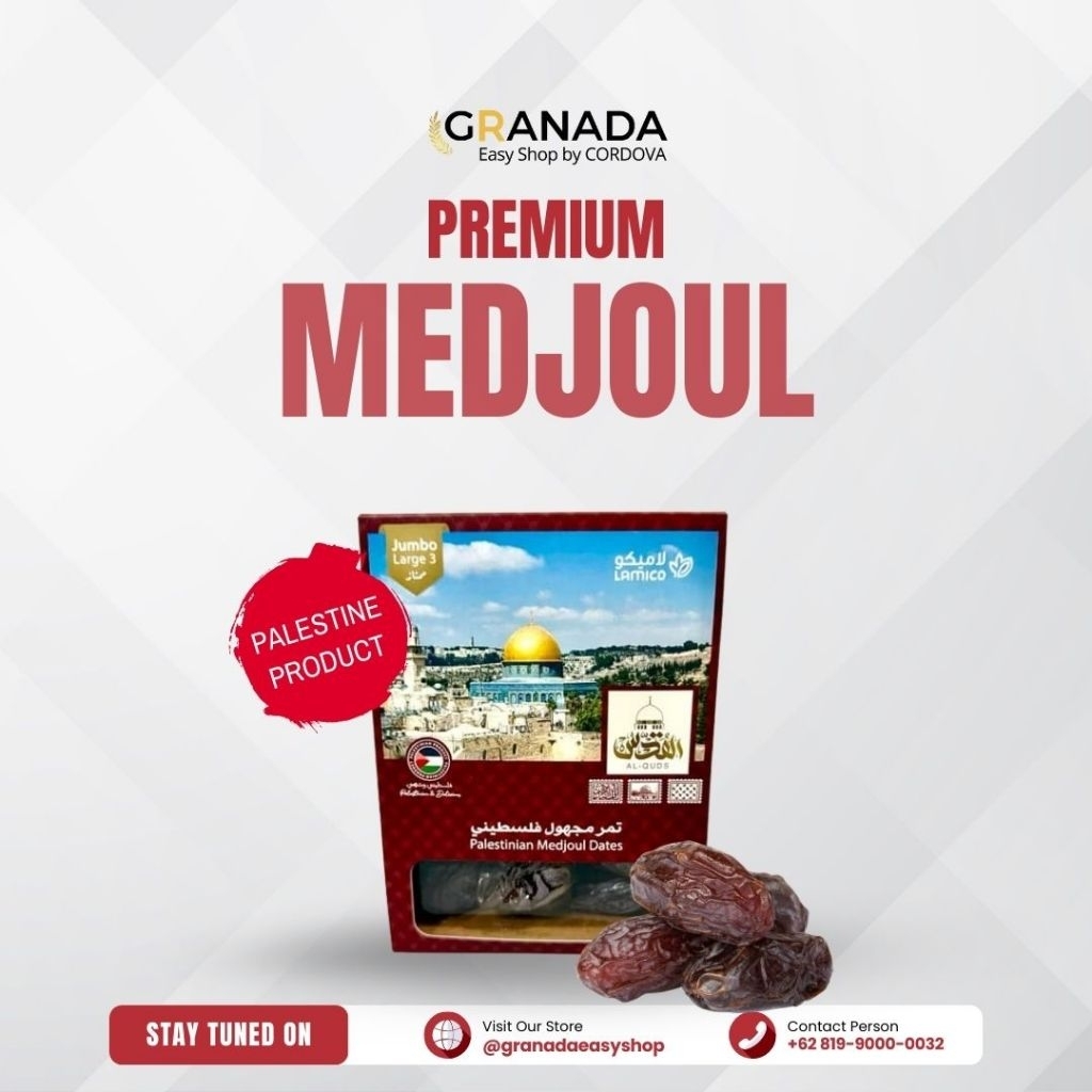 

Kurma Medjool Palestina 100%