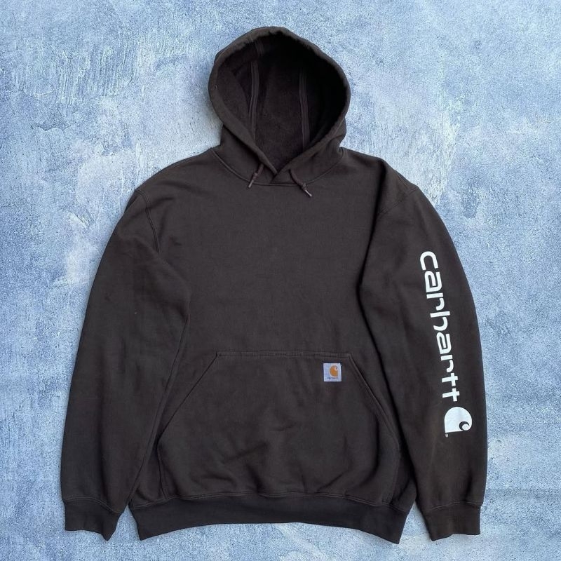 Carhartt hoddie spellout k288