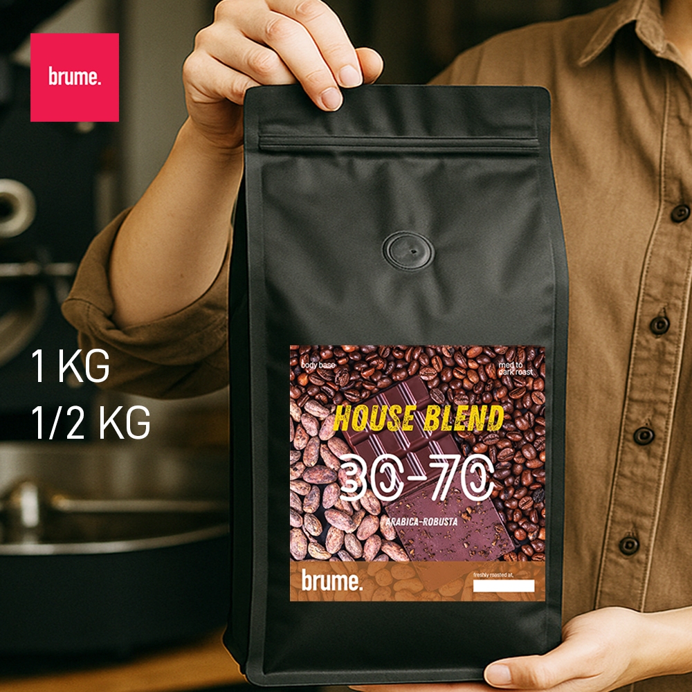

Kopi 30:70 Arabika Robusta Blend Espresso/Tubruk KG