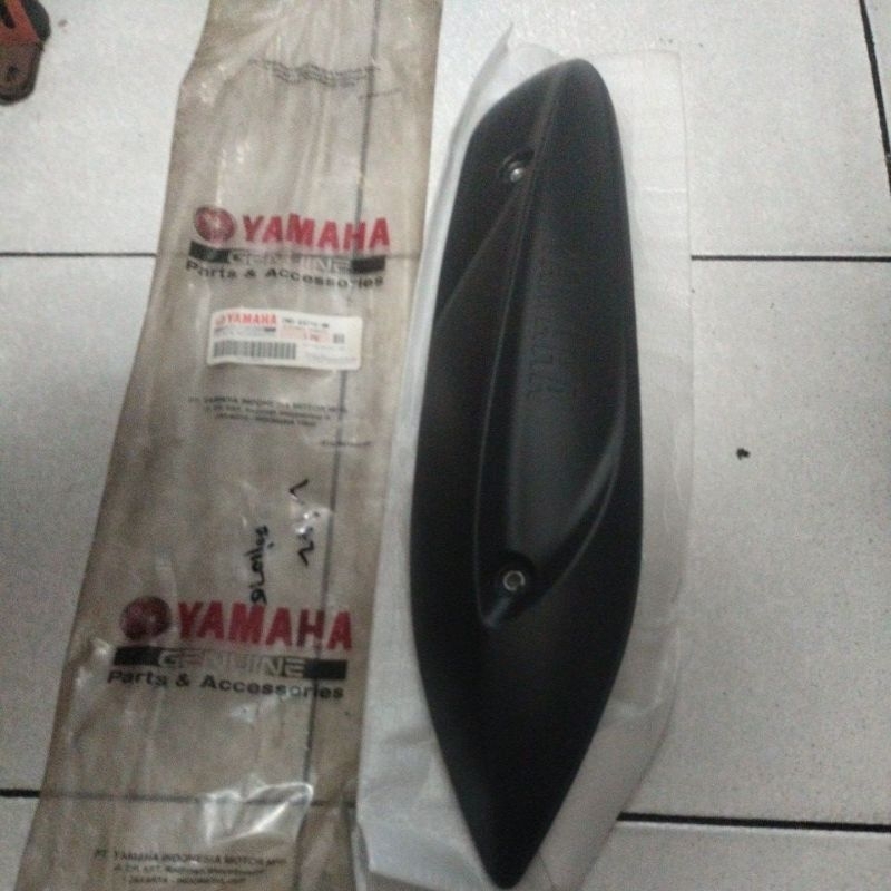 tutup knalpot cover knalpot tameng knalpot mio smile mio soul old original yamaha