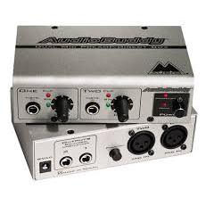 DIRECT BOX AND MIC PREAMP M-AUDIO AVID AUDIO BUDDY ORIGINAL / M-Audio Audio Buddy 2 Channel Micropho
