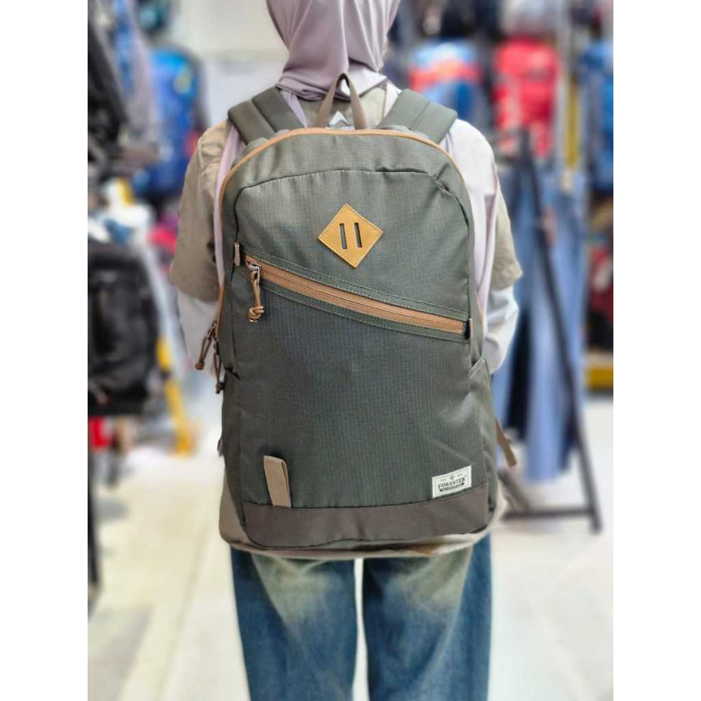 TAS RANSEL FORESTER VINTAGE - TAS RANSEL PRIA - TAS LAPTOP - TAS SEKOLAH - ORIGINAL