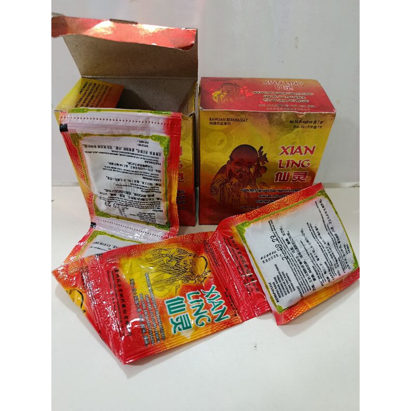 

Ramuan herbal cina XL serbuk isi 10 sachet